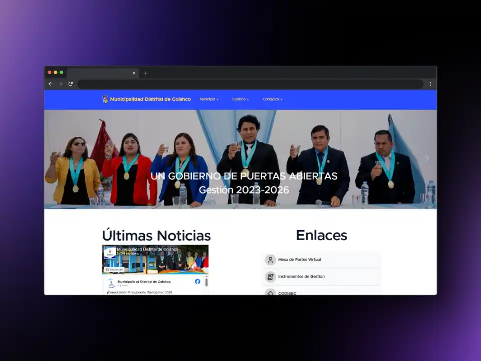 Captura de pantala del proyecto ../../projects/website_mdc.webp